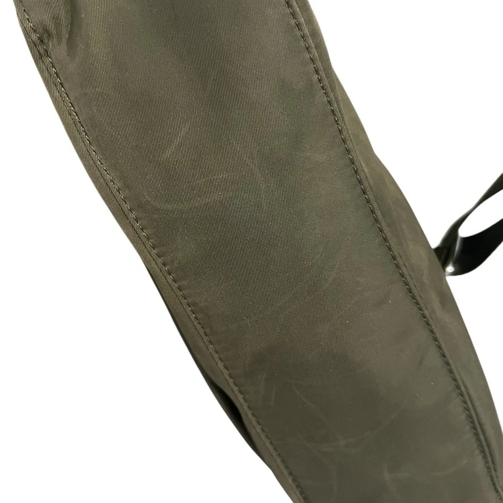 Free Spirit Nylon Crossbody Sling Shoulder Bag – Olive Green